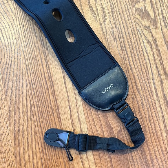 Movo NS-9 black camera strap quick release hand and neck straps, open box - Picture 5 of 8